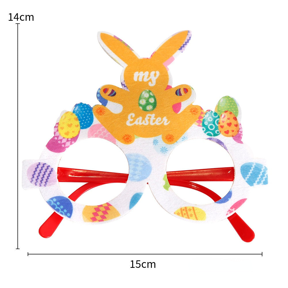 Wholesale Plastic Easter Decoration Bunny Glasses